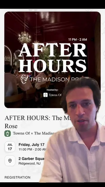 The Madison Rose in Ridgewood New Jersey is the best cocktail bar in North Jerse