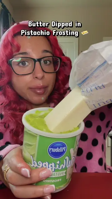 What should I try butter with next? Butter dipped in frosting #weirdfoodcombos #