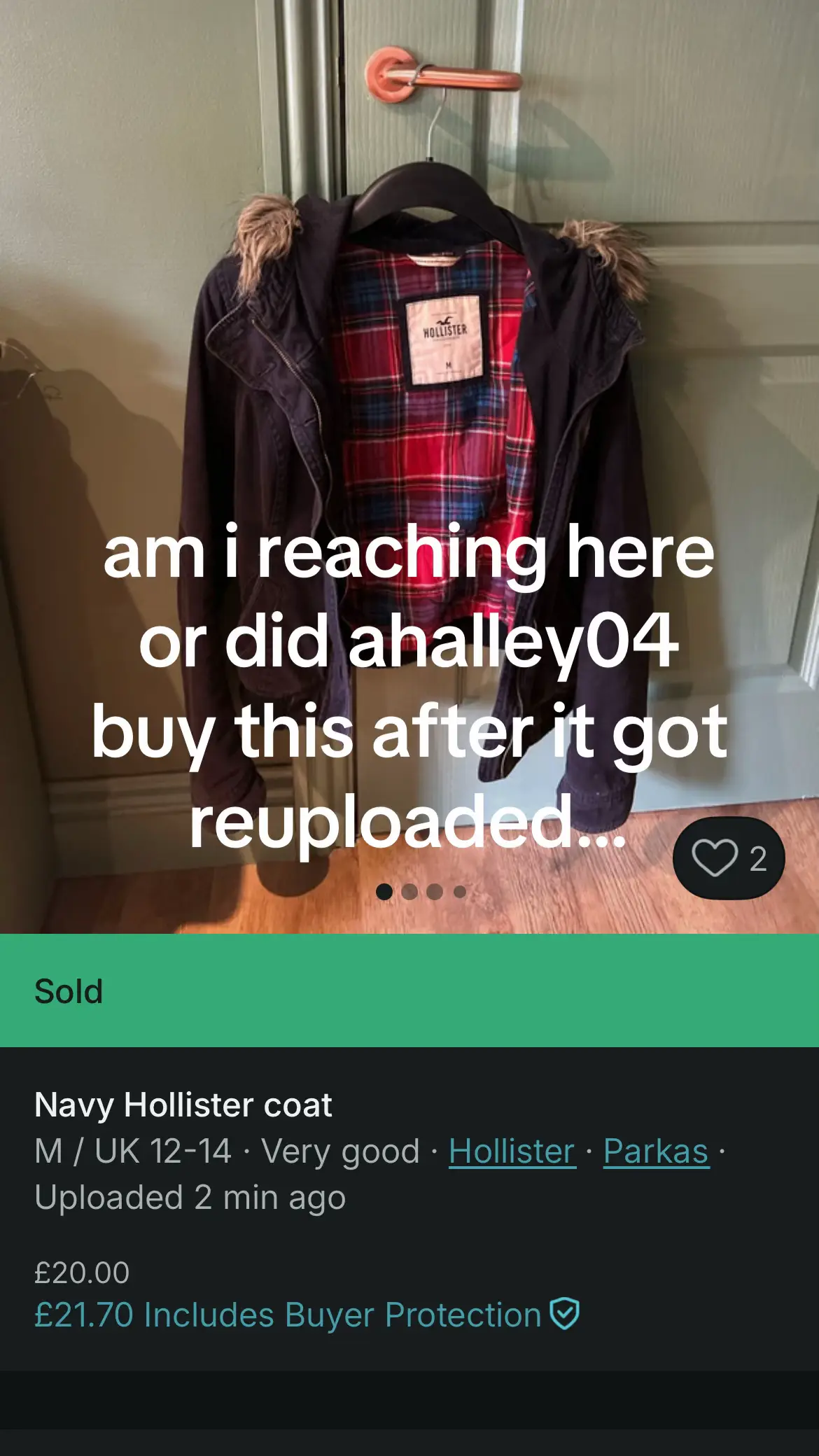 is it even the same coat or am i just insane can you tell i’m not over this #hol