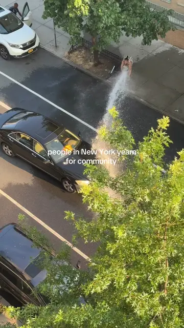 Seeing these “car washes” makes me smile so much #brooklyn #nyc #community #Summ