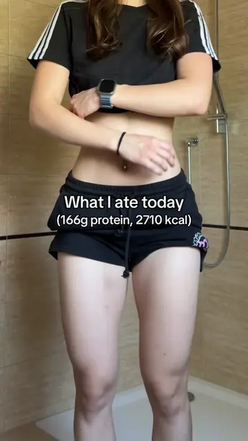 What I ate today as a gym girlie who lifts heavy and eats enough 🍳 #whatiatetod