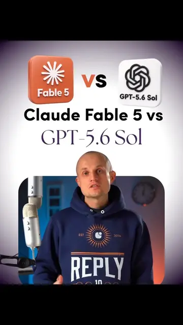 Claude Fable 5 vs GPT-5.6 Sol – which one should you actually use? 👆 #claude #c