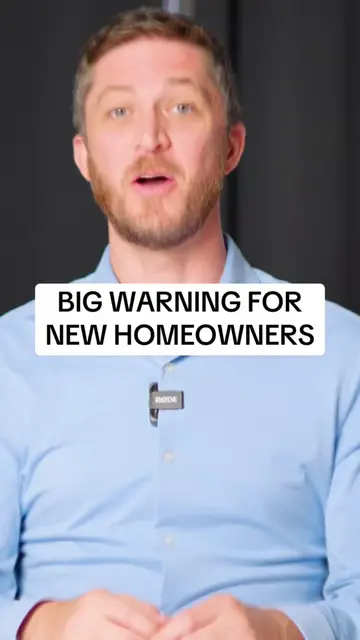 Big warning for new homeowners… - #r#realestatem#mortgagem#mortgagetipsh#homebuy