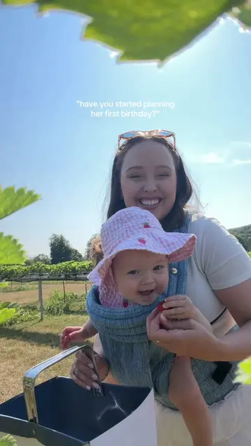 How am I going to have a one year old in less than four weeks 🥹 it really does 