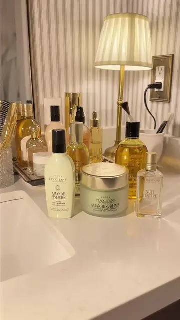 Summer scent layering with @loccitane 🥥💫🍨🪽Pairing the NEW Almond Hair & Body