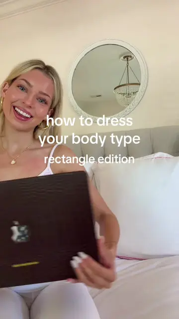 dressing for your body type as a rectangle 😚💫 let me know what body type i sho