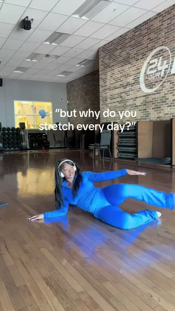 POV: I stretch every day because I plan on being the grandma randomly hitting th
