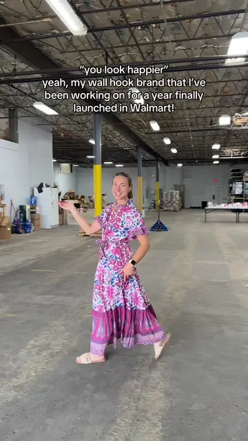 Couldn’t be happier that @Wall Candy Shop is now available in @Walmart 🥹💙  #in