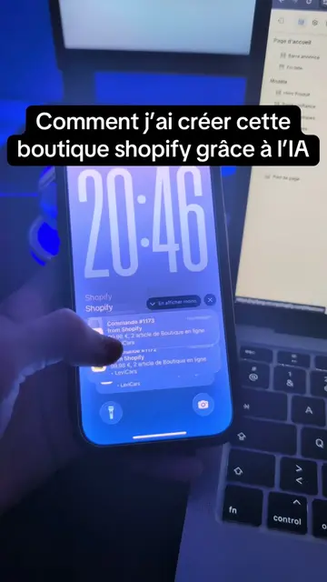 Lien en bio 🤩 #ecommerce #dropshipping #shopify 