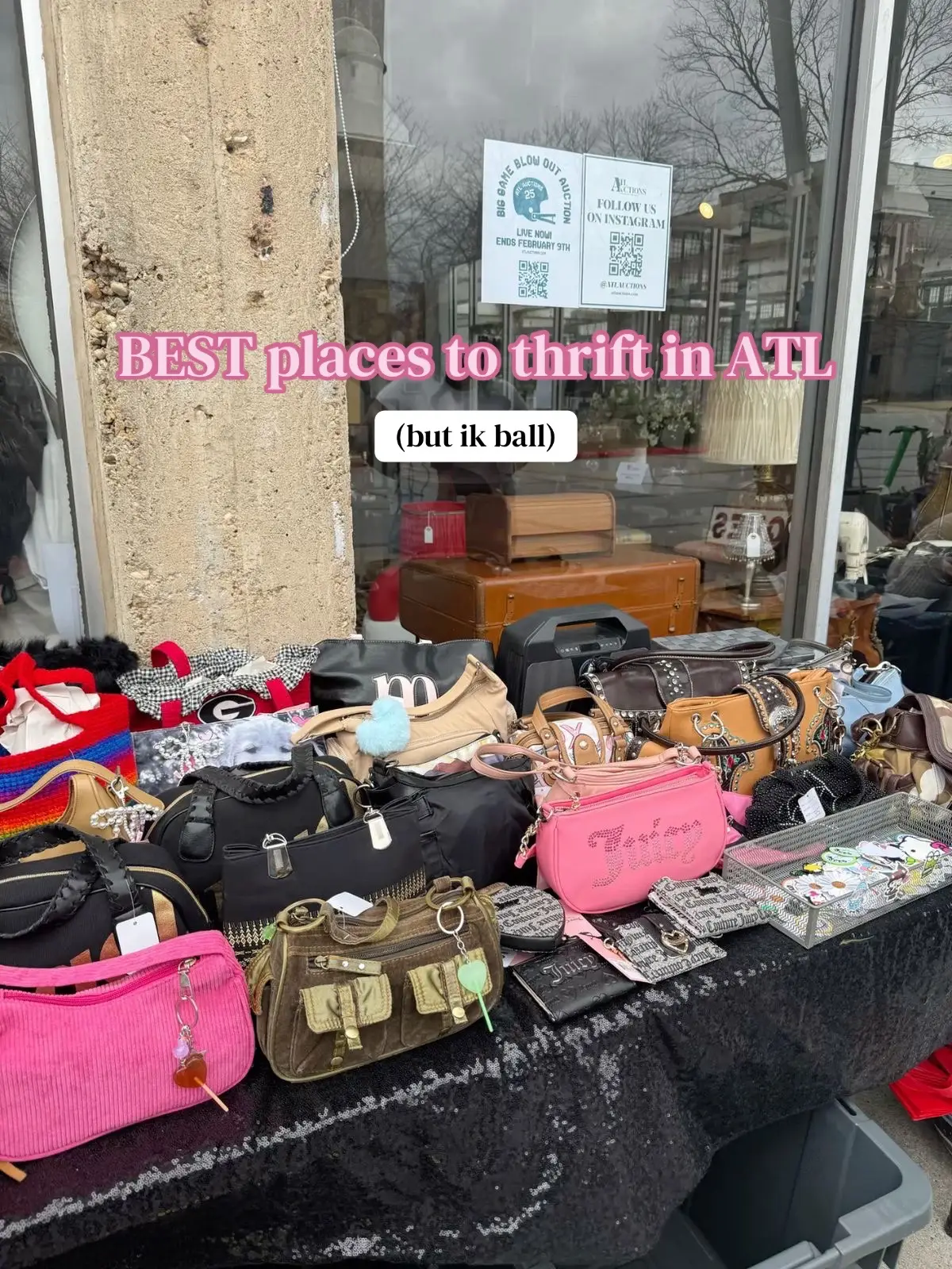 these are just a few of my go-to thrift stores in ATL!🫶 been thrifting here alm