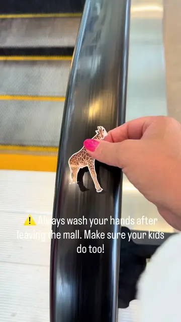 ⚠️Always wash your hands after leaving the mall. Make sure your kids do too! #Li