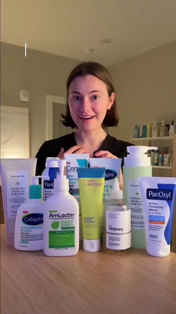 👇🏻Products listed below Keratosis pilaris - @Amlactin Daily Nourish Body Lotio