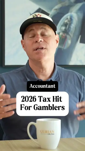 Tax Hit Coming For Gamblers. 90% Loss Cap.