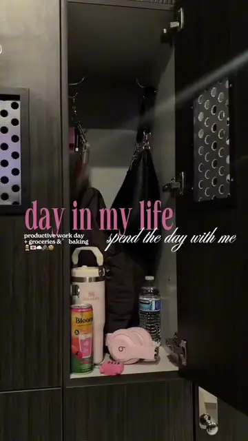 spend the day with me👷🏽‍♀️💌. full productive workday + gym &’ some errands🎀.