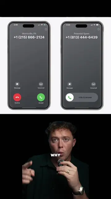 Why Does Apple Have TWO Different Call Screens? 🤯 Wait Until the End! #Apple #i