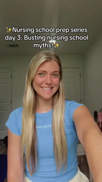 Nursing school prep series day 3: Busting nursing school myths!✨ tag your friend