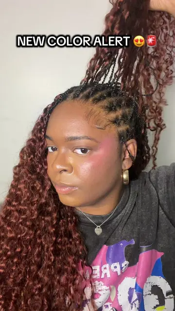 what yall think? 😍😍❤️🧡 @ISEEHAIR #beauty #iseecrochethair #miracleknots #fyp 