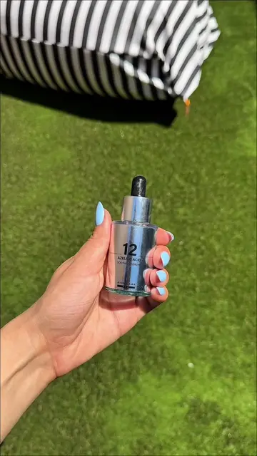 no more hiding under cover-ups this summer 🤍 the @ROUND LAB Azelaic Serum clear
