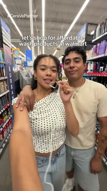 trying to find wash products that work for BOTH of us ➰✨🛒 and you can shop @Cer