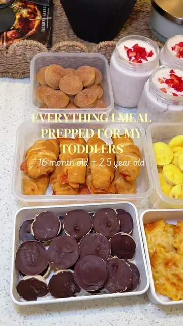 Sunday meal prep is a must in our house 🤭 makes our weekdays with two littles o