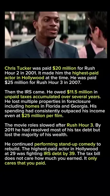 One of Hollywood’s highest-paid actors was earning $25 million per movie… yet la