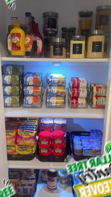 Dollar Tree Pantry Makeover ✨ #DollarTreeDIY #PantryMakeover #PantryOrganization