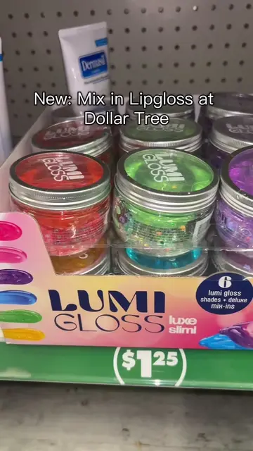 It’s slime! #DollarTree #dollartreefinds #dollartreehaul #lumigloss #dollartreen