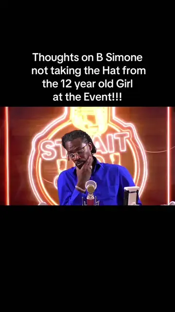 Thoughts on B Simone not taking the Hat from the 12 year old Girl at the Event!!