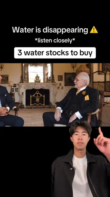 💬 comment “water” to see my entire portfolio and exact trades 3 water stocks to