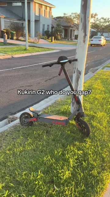 G2 gaps everything #escooter #kukirin #fyp #viral #ebike 