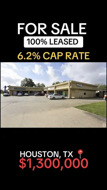 💰 $1.3M INCOME-PRODUCING RETAIL OPPORTUNITY IN SOUTHWEST HOUSTON This isn’t jus