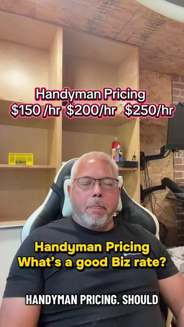 #creatorsearchinsights handyman pricing is not a personal wage a real handyman b