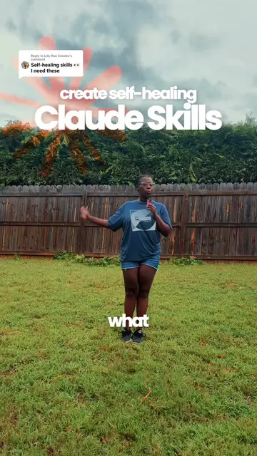 Replying to @Lilly Rae Creates your @Claude skills are getting stale, so i a ski