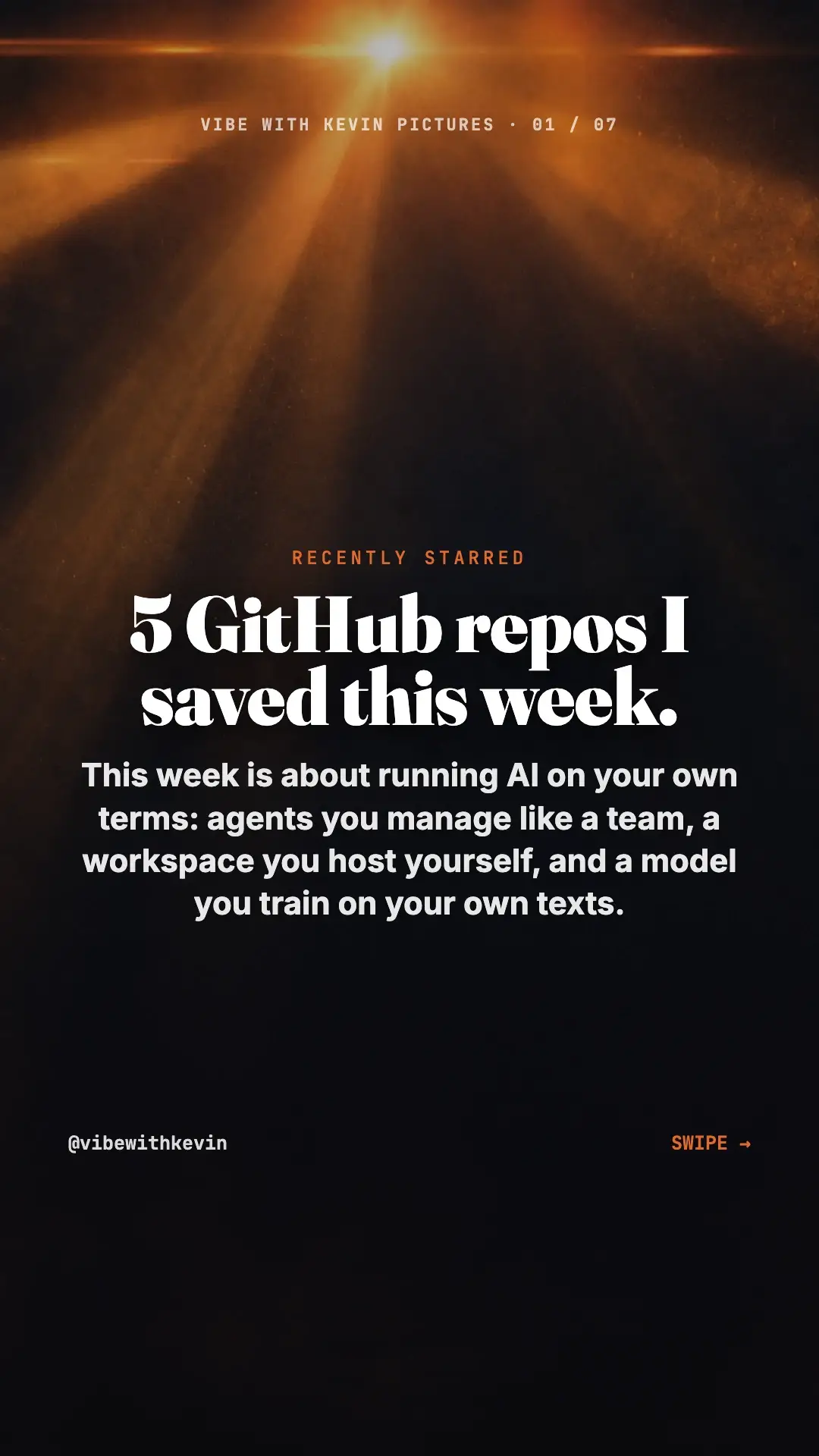 @OpenAI, @Cloudflare, and @PewDiePie all shipped repos worth saving this week. a
