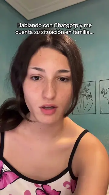 Como es que la IA me hable de su situación en familia, con ex parejas etc??? QUE