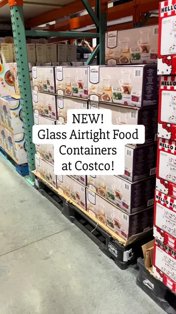 Love the shape of these!  #costcofinds #costcodeals #airtightcontainer #foodstor
