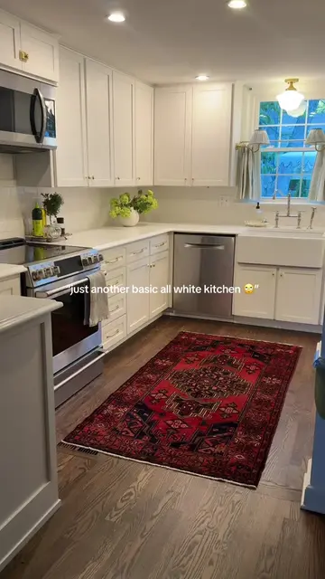 no no… let me cook. 😌 color incoming into this kitchen starting with this bold 