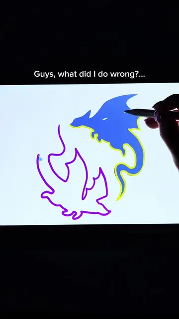 guys, what did I do wrong?… App Artworkout🦋 #digitalart #challenge #game #ipad 