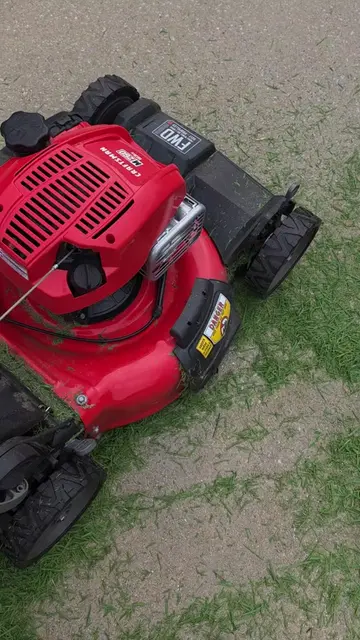 I would love to cut my front grass at #2 because I think it looks better. But 2 