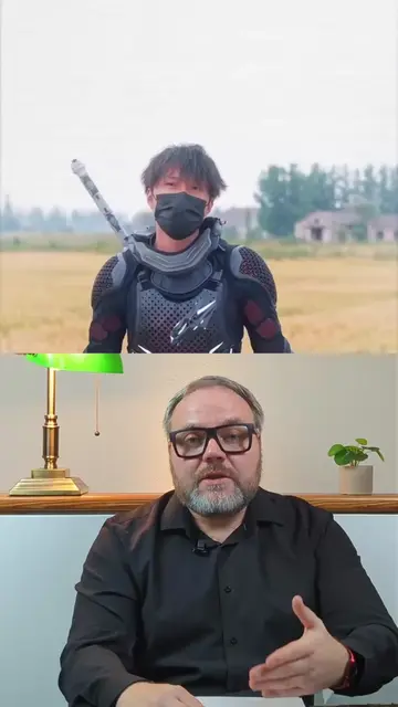 Fan Shisan’s Jaeger mech moves with his body in real time, turning human motions