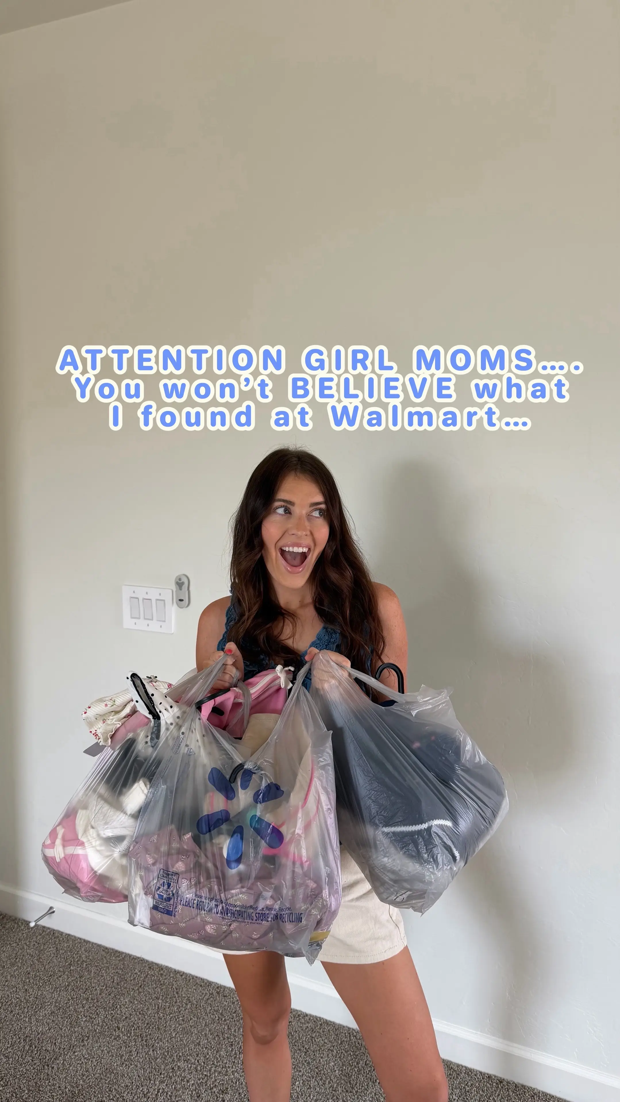 GIRL MOMS😍🙌🏼 #walmarthaul #girlmom #toddlergirlclothes #newarrivals 