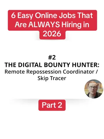 6 Easy Online Jobs That Are ALWAYS Hiring in 2026 #fyp #foryou #viral #remotejob