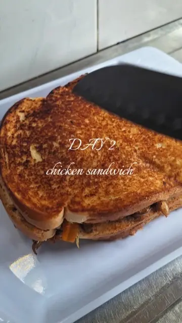 chicken sandwich anyone!! day two of trying meals so you don't have to today I m