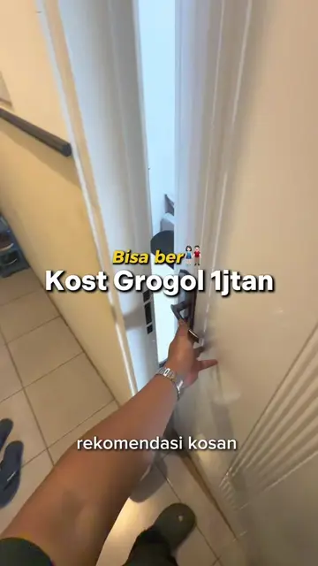 Kost texas 1jutan digrogol Jakbar nih! 📍8mnt ke St Grogol 🚇 Harganya 1,6 - 1,8