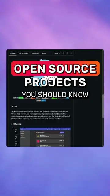Open Source Projects You Should Know #code #programming #coding #tech #ai #websi