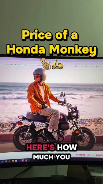 How Much Do You Need To Make To Afford A Honda Monkey? #hondamonkey #finance #bu