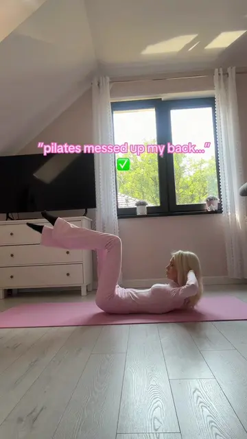 it might not be Pilates...it might be your form😭😫 trust me one small adjustmen