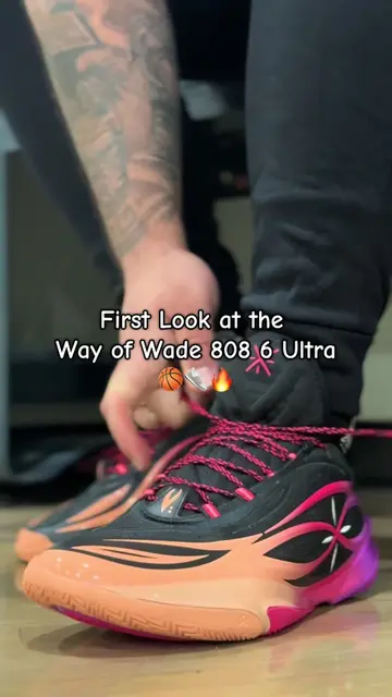 First Look at the Way of Wade 808 6 Ultra 🏀👟🔥 #sneakers #wayofwade #basketbal