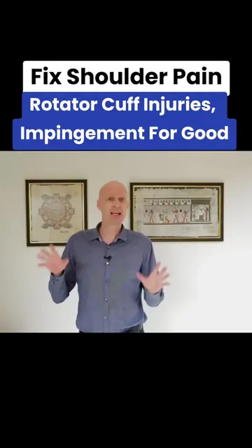 The KEY To Fixing Shoulder Pain, Rotator Cuff Injuries, Impingement For Good