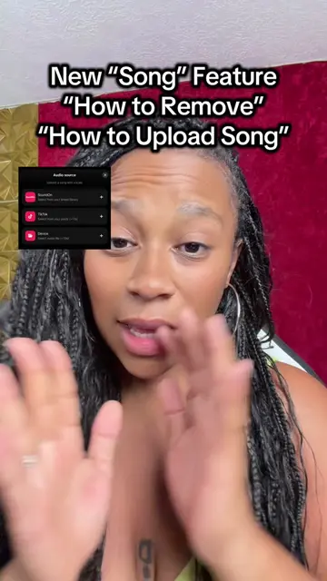 New TikTok song feature how to remove and how to upload your own song!! #songsof